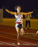 陸上男子１万メートルで日本新