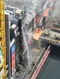 道頓堀、消防隊員２人死亡　