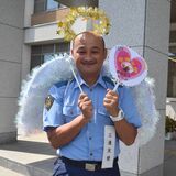 純白の羽に金色の光輪―　栃木でひそかな話題の「交通天使」　その正体は...？