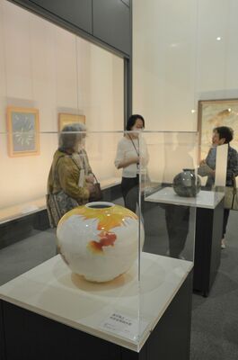 吉澤記念美術館で開催中の「春夏ライフ」