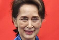 【ミャンマー総選挙】スーチー氏「心の中に」