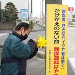 世界道路交通犠牲者の日　現場にシンボル「黄色い風車」　栃木の楠野さん