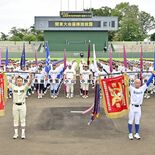 秋春関東優勝旗　県勢２校堂々と　高校野球栃木大会