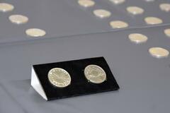 偽造銀貨両替疑い４人逮捕