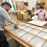 新年は「明るい部屋で気持ちよく」　県内の畳店、障子など張り替え作業大忙し