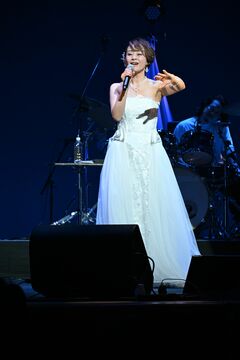 歌心りえさん、出身地に美しい歌声響かす　那須塩原でコンサート