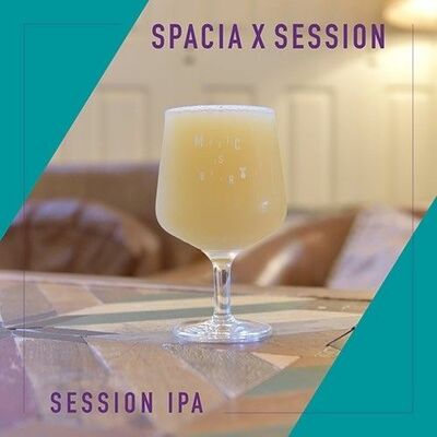 ３月中旬から提供が始まるクラフトビール「ＳＰＡＣＩＡ　Ｘ　ＳＥＳＳＩＯＮ」