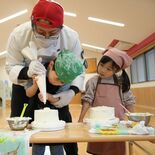 能登の被災園児に「心の支援」　栃木県幼稚園連合会の有志、ケーキ作りで交流