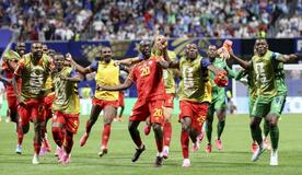 コンゴ劇的、初の突破