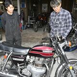 バイク通じた物語、次々と...　「メグロの聖地」那須烏山　変化するまちの景色、不思議な縁も