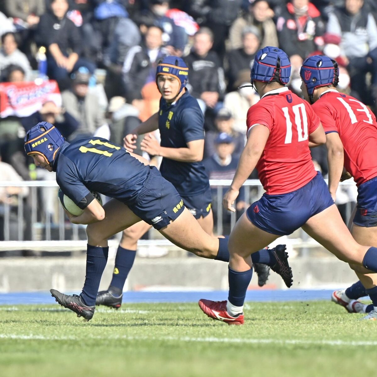 国学院栃木、大勝で3回戦へ 長崎南山に71ー5 全国高校ラグビー｜県内