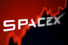 米スペースＸ株、急騰一服