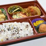 管理栄養士が考案　日替わりデラックス弁当　メトロ食堂（宇都宮）