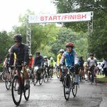 自転車イベント「ぐるとち」開催　488人、秋めく芳賀路疾走　地元グルメ…