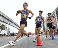 山西、世界記録でＶ　男子