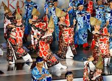 高知「よさこい祭り」で前夜祭