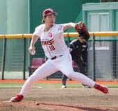 楽天の前田健、本拠地開幕で先発