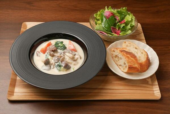 那須和牛を使用したクリームシチュー