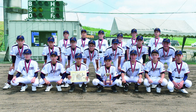 準優勝の鹿沼ボーイズ
