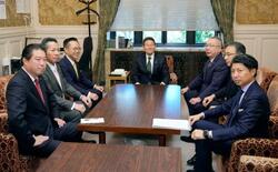 野党、献金規制を優先確認