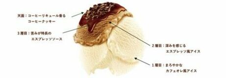 冬季限定！アイスと具材を組み合わせた4 層構造「明治 エッセル スーパーカップ 大人ラベル」新発売