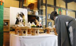 ニタマ駅長にお別れ