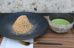 【推しの逸品】抹茶と和栗の相性抜群　抹茶とモンブラン　キジハジメテナク（宇都宮）