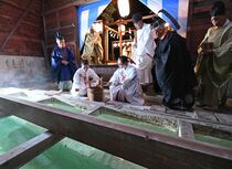 那須温泉神社で例大祭