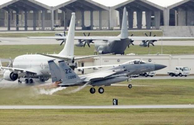 　米空軍嘉手納基地＝２０２３年１２月