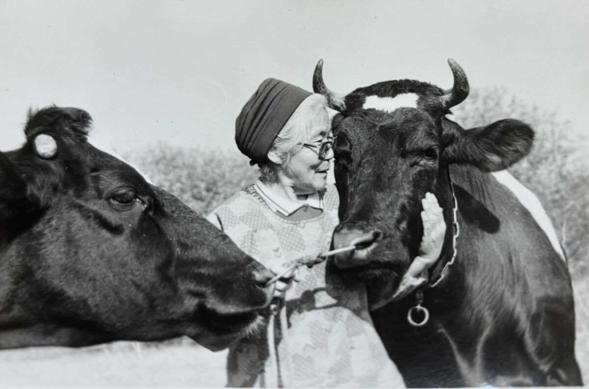 開拓地だった壬生町に保健婦として赴任した宇賀神セツさん