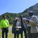 コンゴ政府高官10人が足尾を視察　緑化復旧の歴史学びたい　鉱山大国、環…