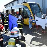 ＬＲＴの車両事故想定し初の訓練　宇都宮【動画】