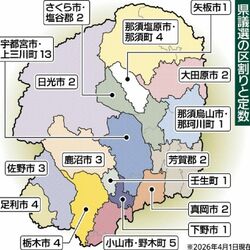 定数・区割り 維持提案へ　来春の県議選　自民、地域の声反映