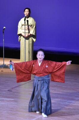 ４年ぶりに開かれた吟詠剣詩舞のつどい