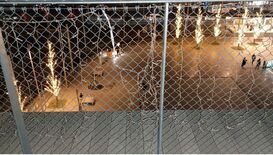 ＪＲ宇都宮駅東口、イルミなど壊される　宇都宮市が被害届