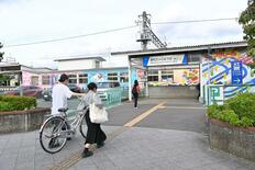 駅舎ラッピング半年