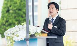 台湾の頼総統「民主主義守る」