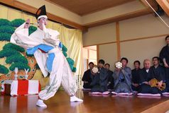 川俣で伝統の舞を披露 「二十日祭り」　日光