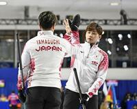 日本男子が初勝利