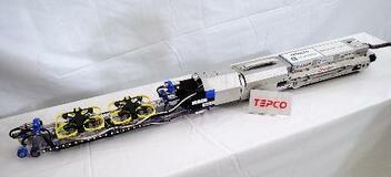 原発ドローン挿入、段差が妨げ