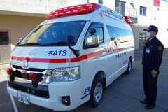 新型救急車２台を導入　宇都宮