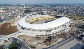 新スタジアム外観完成