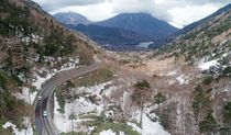 金精道路　冬季閉鎖から解除