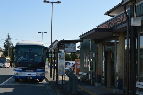 ＪＲバス関東の佐野新都市バスターミナル