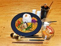 【食べた？】辛さガツン、体ぽかぽか　薬膳ベジタブルカレー（セット）　ワ…