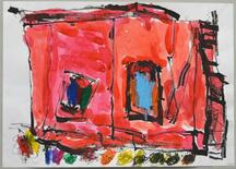 【準大賞】「かっこいい消防車」　絵画