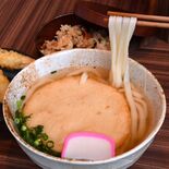 本場のふわもち食感堪能　博多うどん かしわ飯セット　博多うどんはちまき…