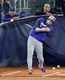 大谷がフリー打撃で柵越え連発