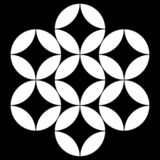七曜七宝 (しちようしっぽう)〈文様紋 七宝〉