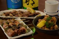 【よるのみや】アットホームな串焼き屋　串やき与一